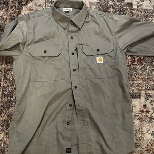 Carhartt Gray Rip Stop Shirt